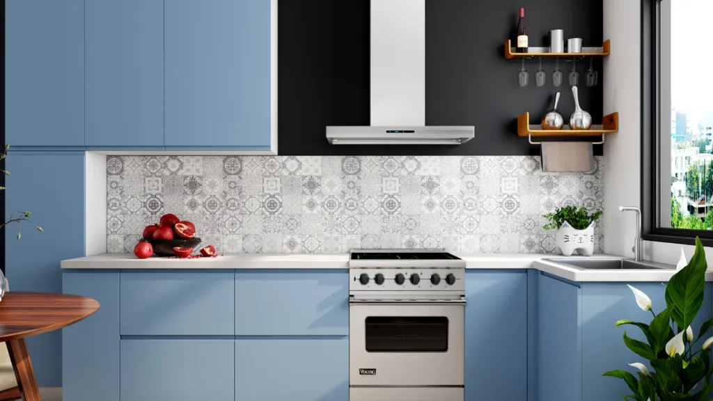 Laminate kitchen countertop