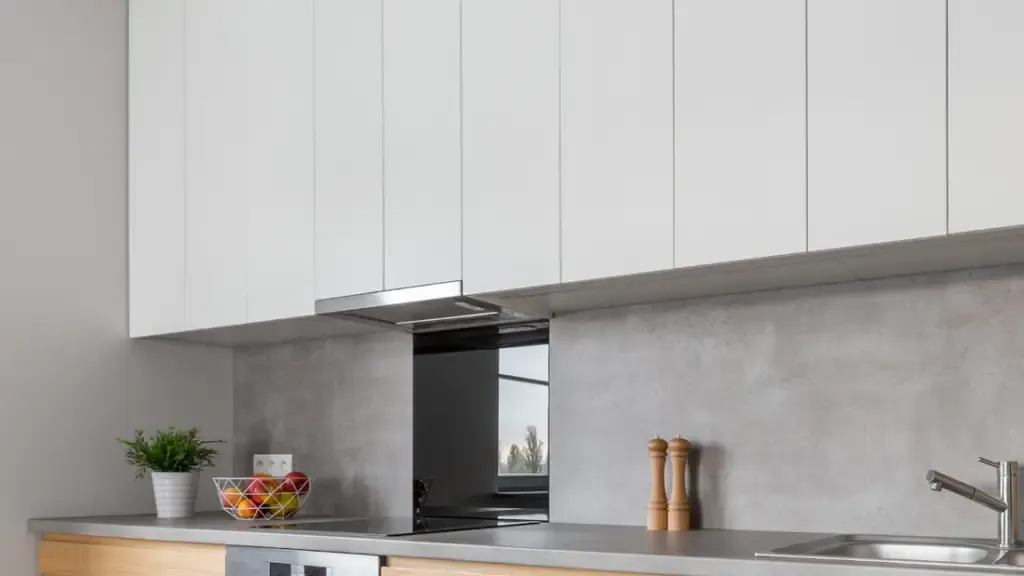 Concrete kitchen countertop