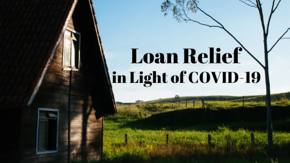 Mortgage Loan Relief in Light of COVID-19 Outbreak
