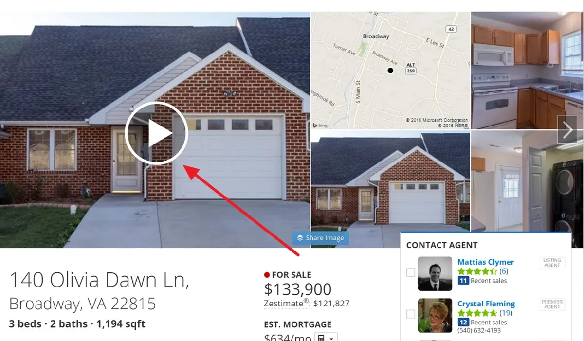 Zillow Video Tours