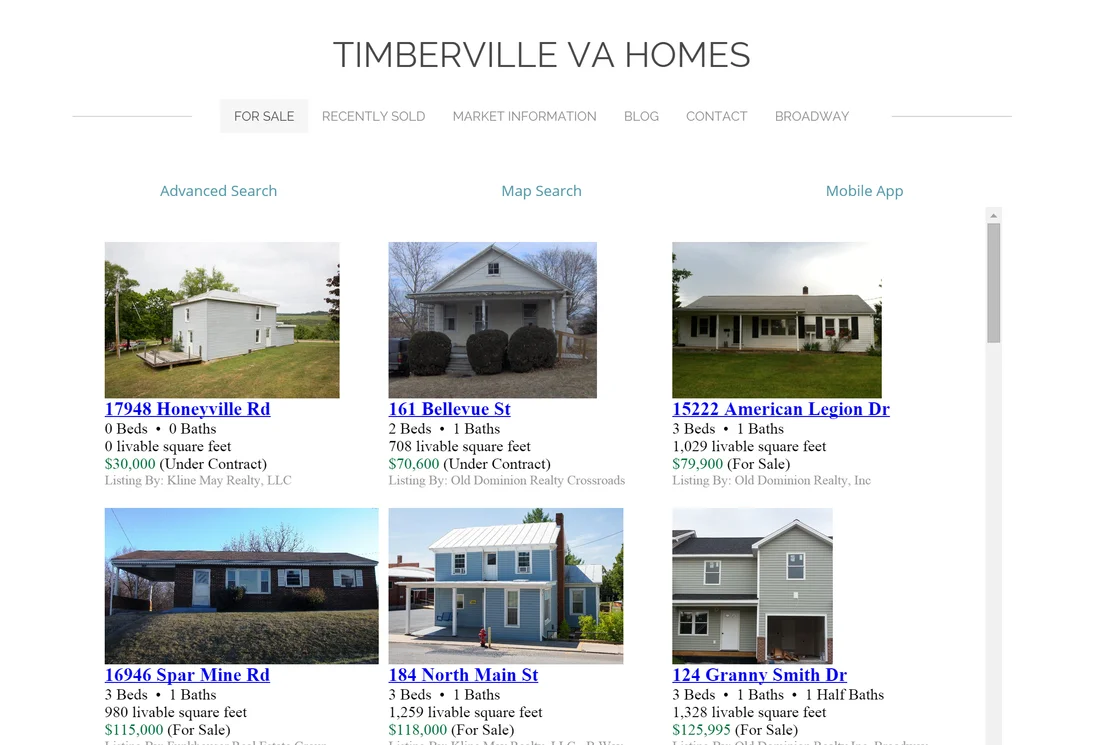TimbervilleVaHomes.com